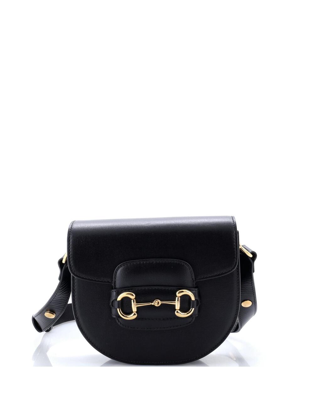Gucci Horsebit Rounded Shoulder Bag #377595G16B